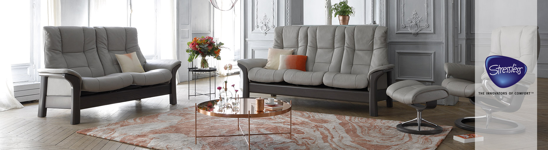 Buckingham Sofa collection by Stressless from Ekornes at Forrest Furnishing