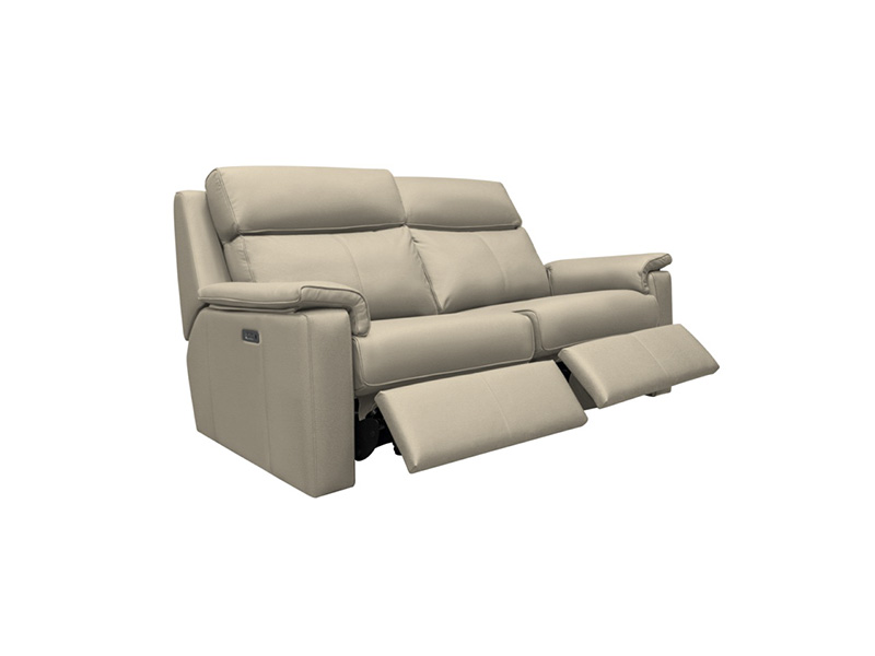 Ellis Large Power Recliner Sofa Priced in H Grade Leather