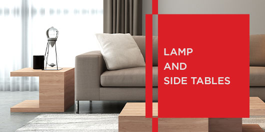 Lamp and Side Tables