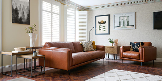 Morris Leather Sofa Collection