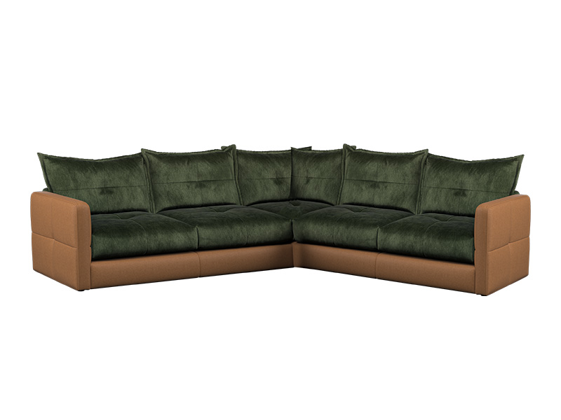 Quinn 3 Corner 3 Sofa Priced in Grade A Leather and Fabric