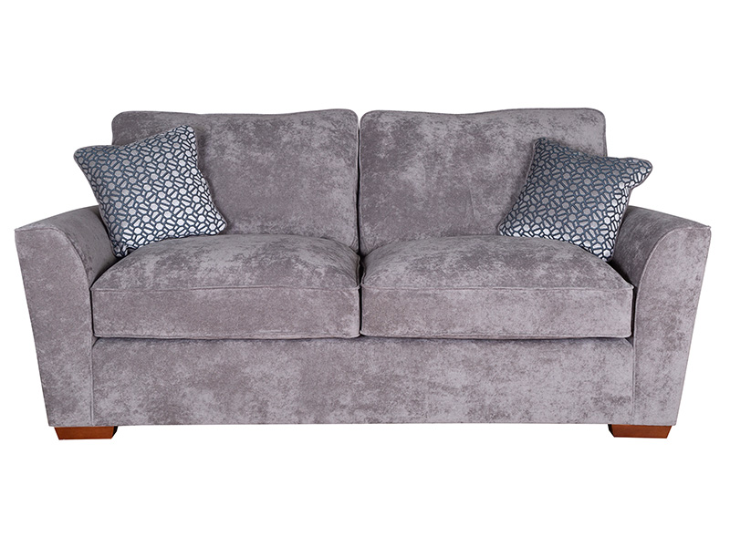 Allure 3 Seat Standard Back Sofa Priced in Grade D Fabric