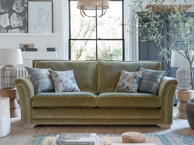 Burton Grand Sofa Standard Back Priced in SE Fabric