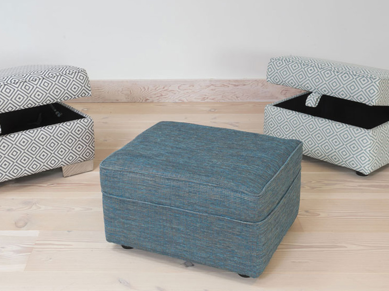 Hebden Footstool priced in A Grade fabric