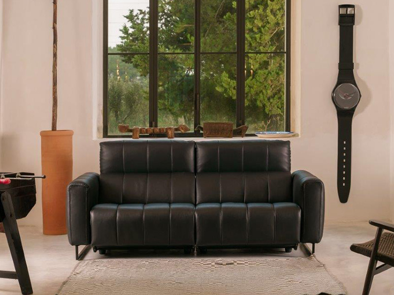 Carlis 2 Seat Sofa Priced in CB Grade Leather
