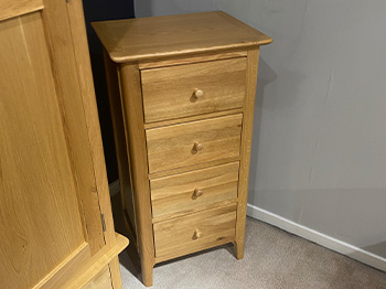 Oslo 4 Drawer Tall Chest
