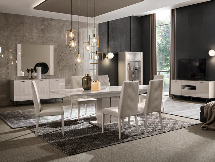 Aversa Dining collection at Forrest Furnishing