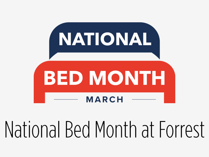 Bed Month at Forrest Furnishing