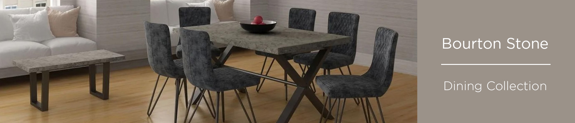 Bourton Stone Dining collection at Forrest Furnishing