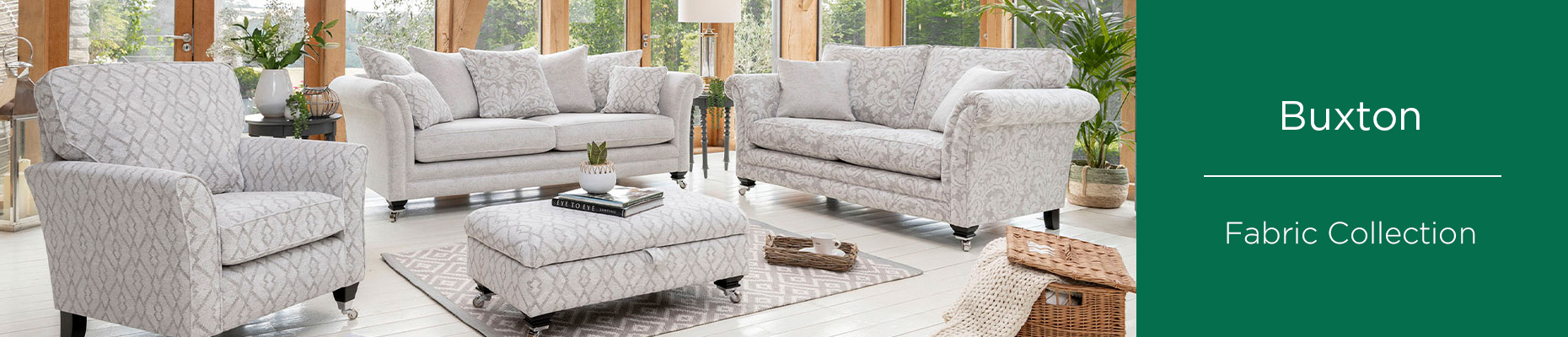 Buxton sofa collection at Forrest Furnishing