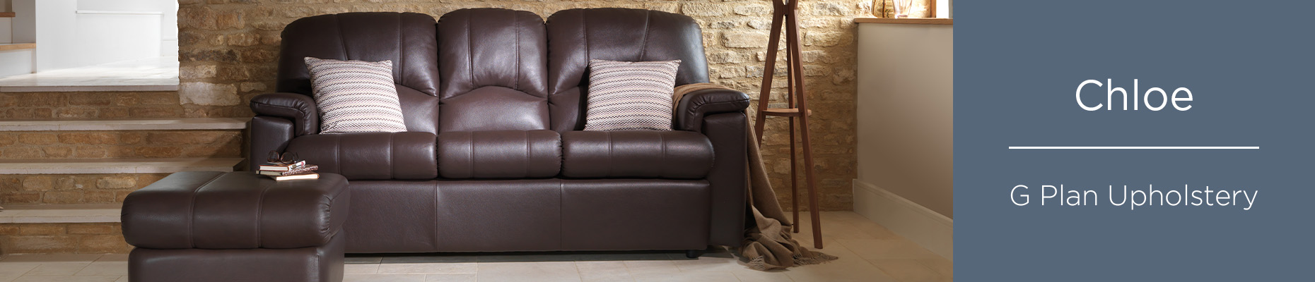 Chloe Leather sofa collection from G Plan at Forrest Furnishing