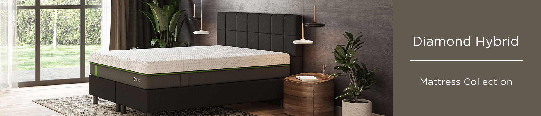 Diamond Hybrid collection from Emma Sleep at Forrest Furnishing