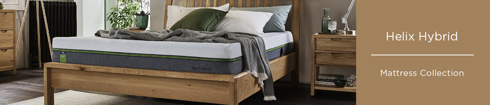Helix Hybrid collection from Emma Sleep at Forrest Furnishing