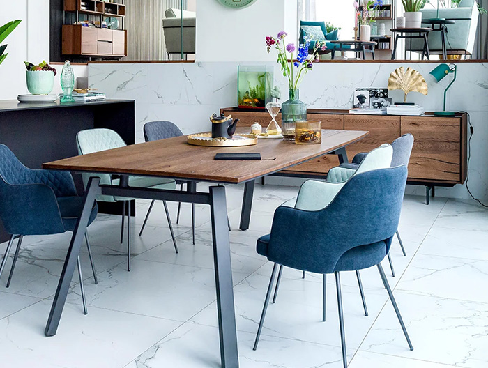 Halmstad dining collection at Forrest Furnishing