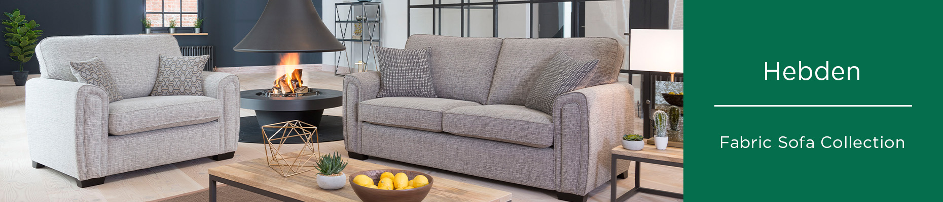 Ella sofa collection at Forrest Furnishing by Alstons Upholstery