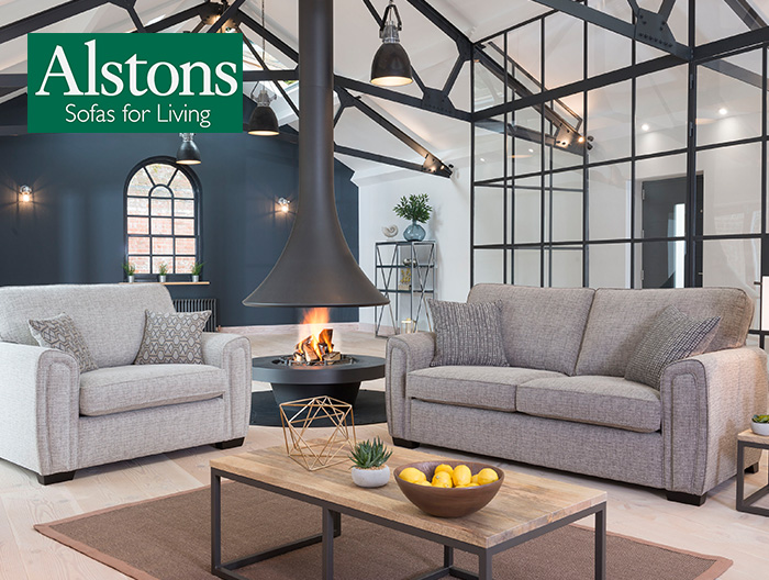 Ella sofa collection at Forrest Furnishing by Alstons Upholstery
