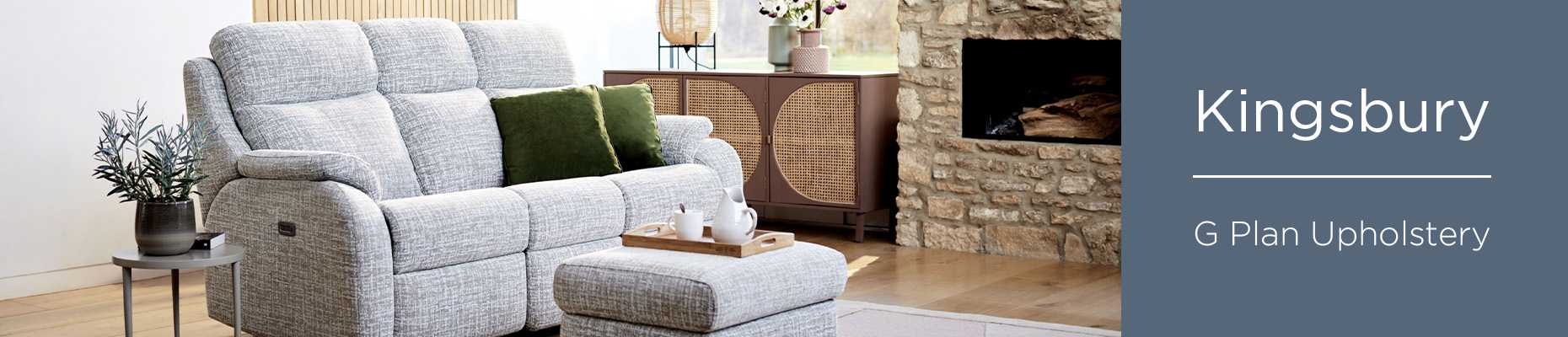 Kingsbury collection by G Plan Upholstery at Forrest Furnishing
