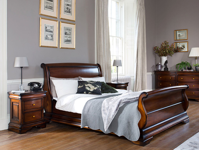 Lyon Bed Frame collection at Forrest Furnishing