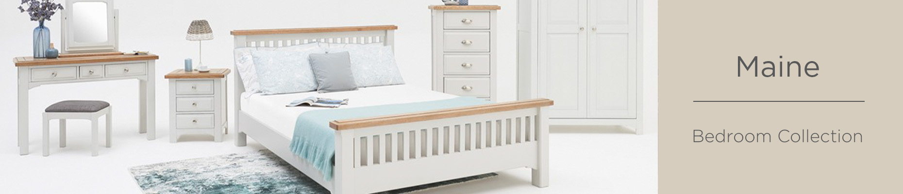 Maine bedroom collection at Forrest Furnishing