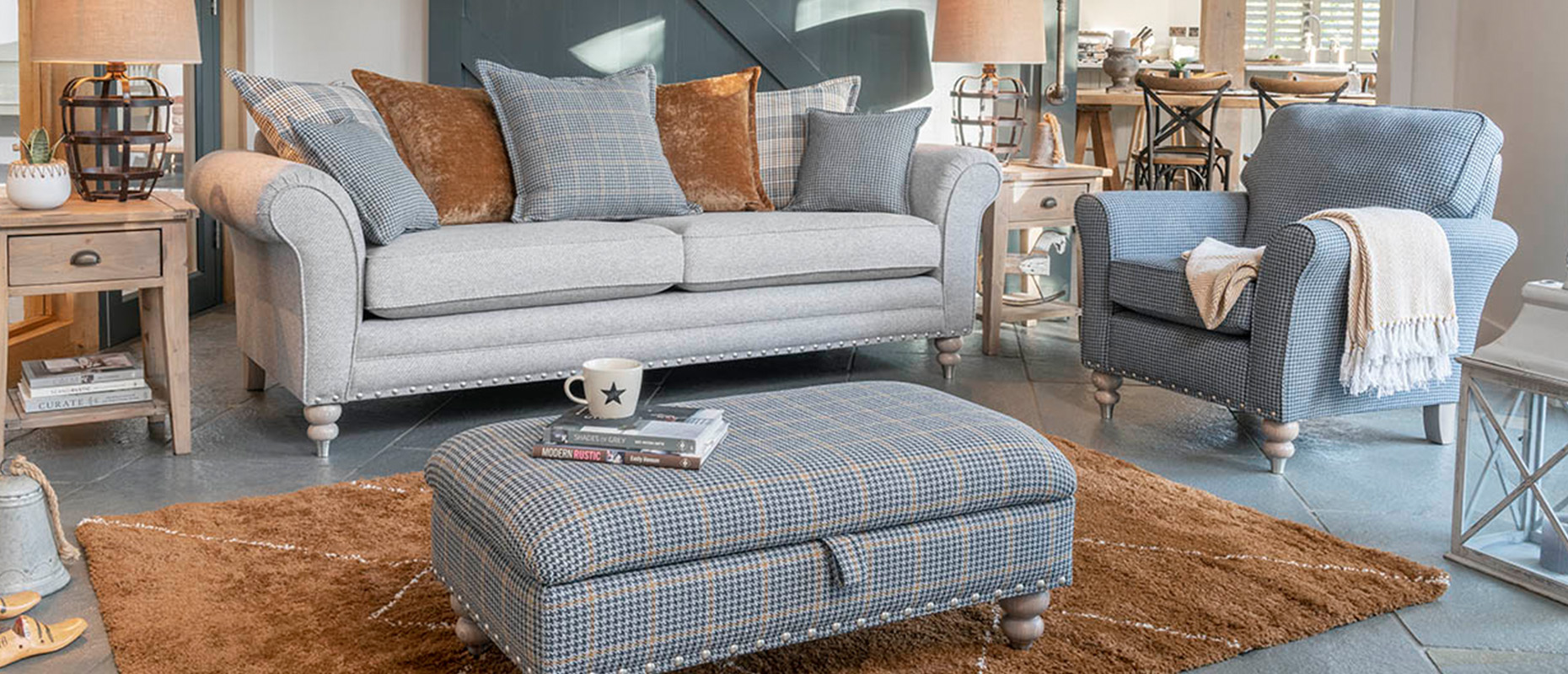 Prescot Fabric collection at Forrest Furnishing