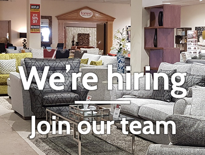 Job Opportunities at Forrest Furnishing