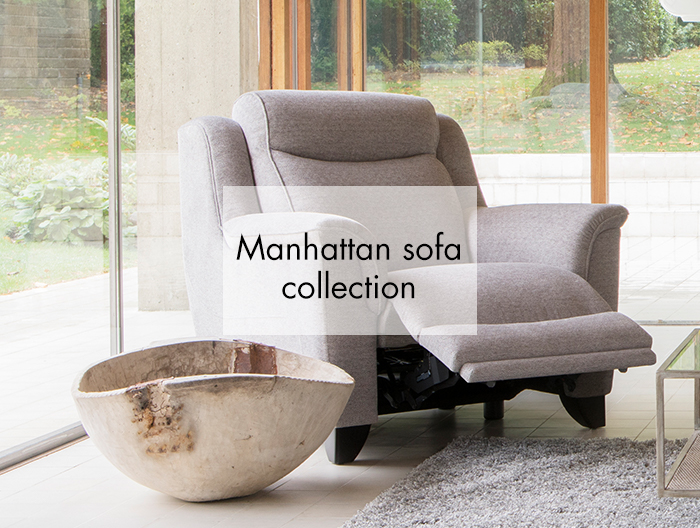 Manhattan sofa collection by Parker Knoll at Forrest Furnishing