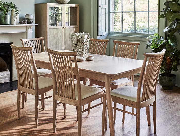 Teramo dining collection by ercol at Forrest Furnishing