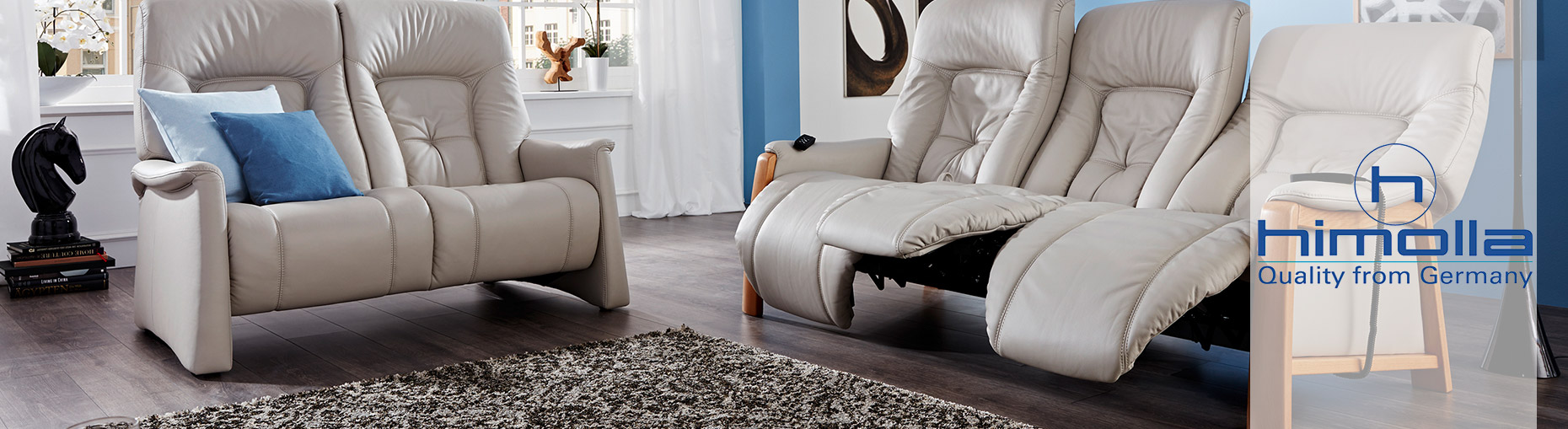 Themse Garde Sofa Collection by Himolla  at Forrest Furnishing