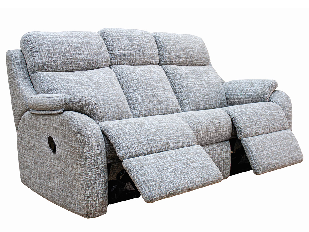 Kingsbury 3 Seat Manual Sofa Fabric