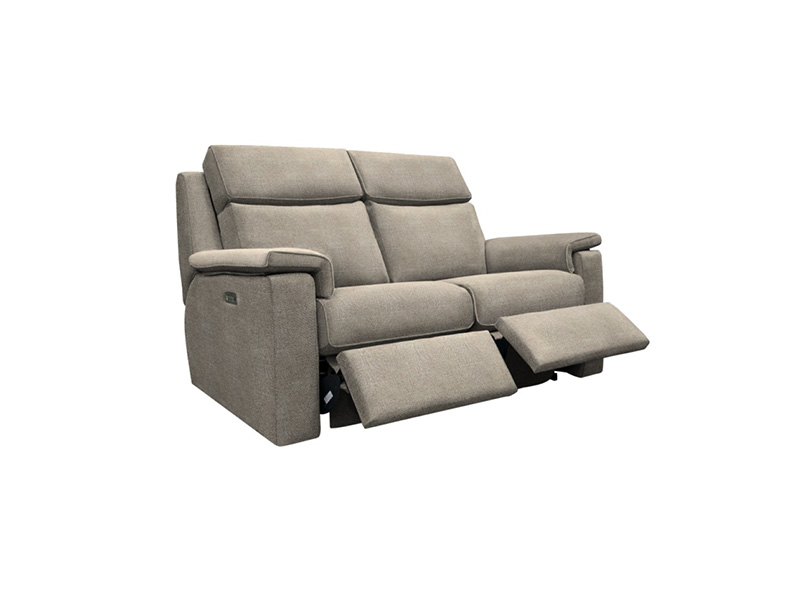 Ellis Small Power Recliner Sofa with Headrest and Lumbar Priced