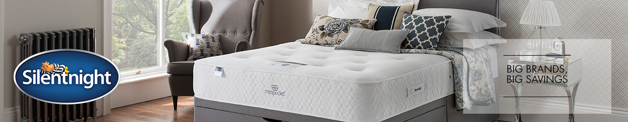 Silentnight Beds Collection available at Forrest Furnishing