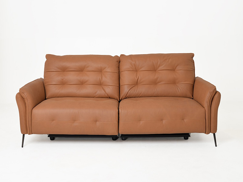 Arda Large Double Power Recliner Sofa Priced in Cat 40 Leather