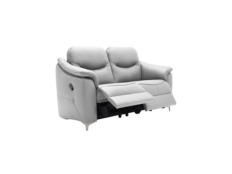 Jackson Leather 2 Seat Manual Recliner Sofa