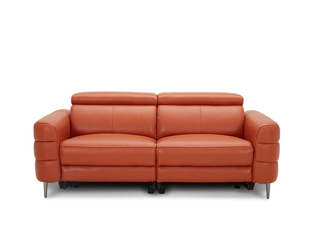 Hoy 3 Seater Static Sofa with Manual Headrest