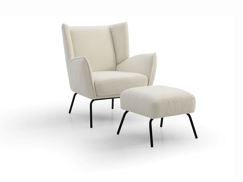 Vega Accent Chair and Footstool