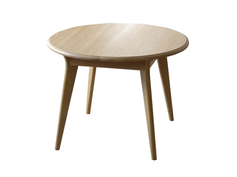 Linnea Compact Round Extending Dining Table