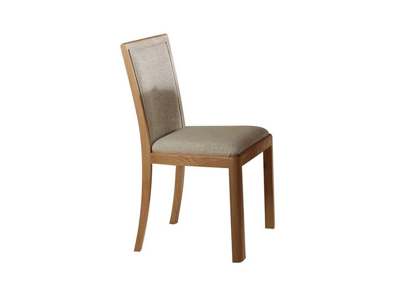 Linnea Low Back Dining Chair in Natural Fabric