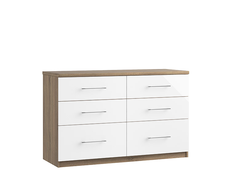 Catania 6 Drawer Twin Chest