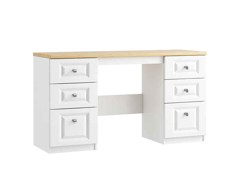 Sorrento Double Pedestal Dresser Table