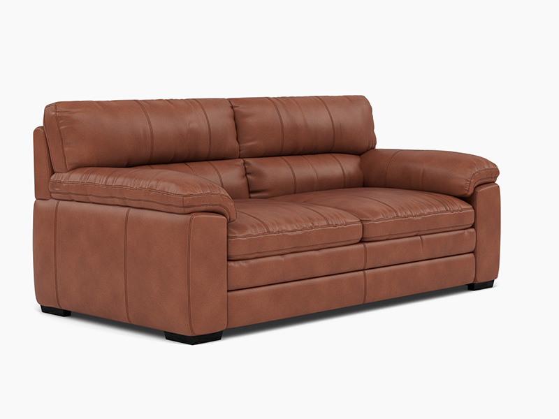 Stanton Compact 2.5 Seat Sofa Priced in Grade 20 Leather