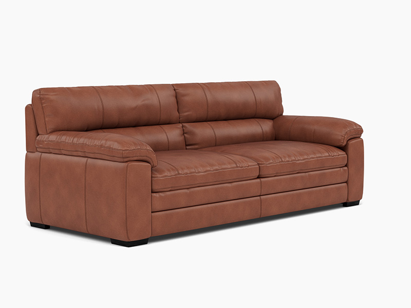 Stanton 2.5 Seat Sofa Priced in Grade 20 Leather