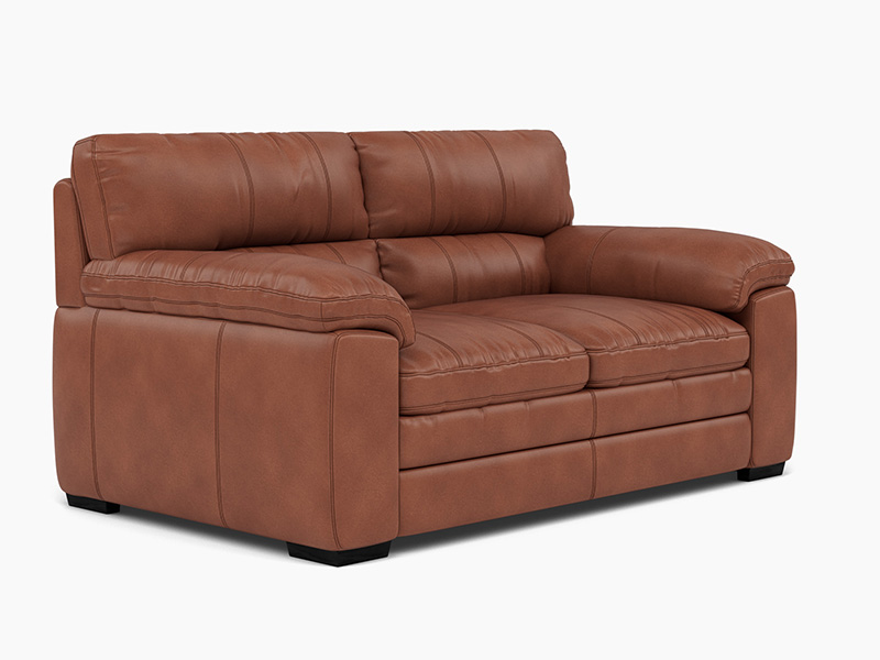 Stanton 2 Seat Sofa Priced in Grade 20 Leather