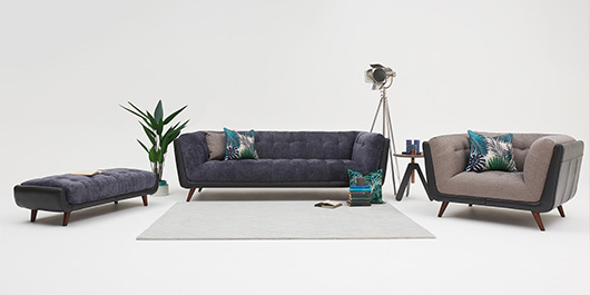 Siena Fabric Sofa Collection