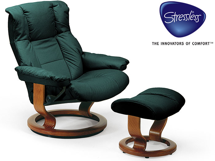 Mayfair Large Recliner in Batick Leather